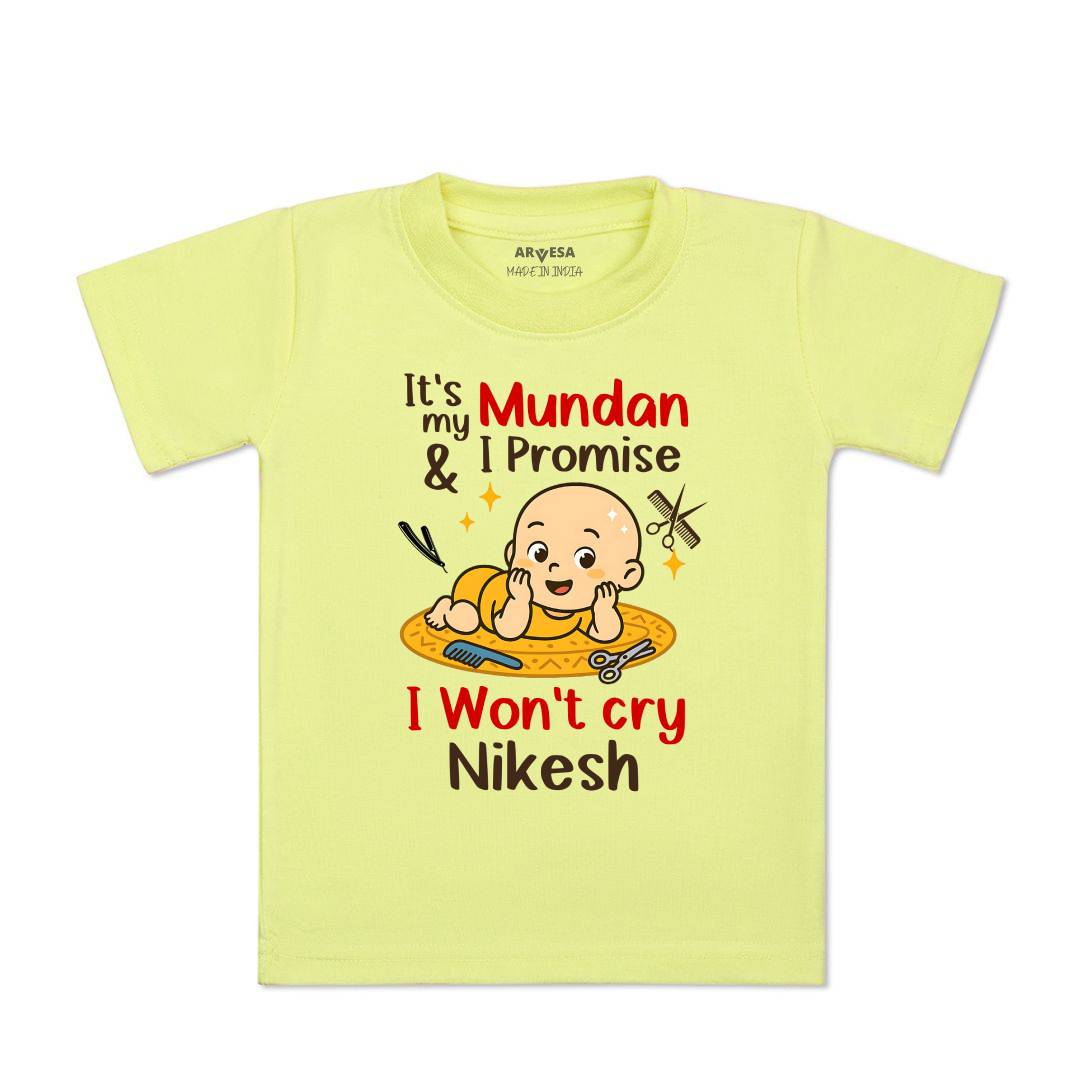 Arvesa Its Mundan I wont Cry Baby Boy & Girl Dress