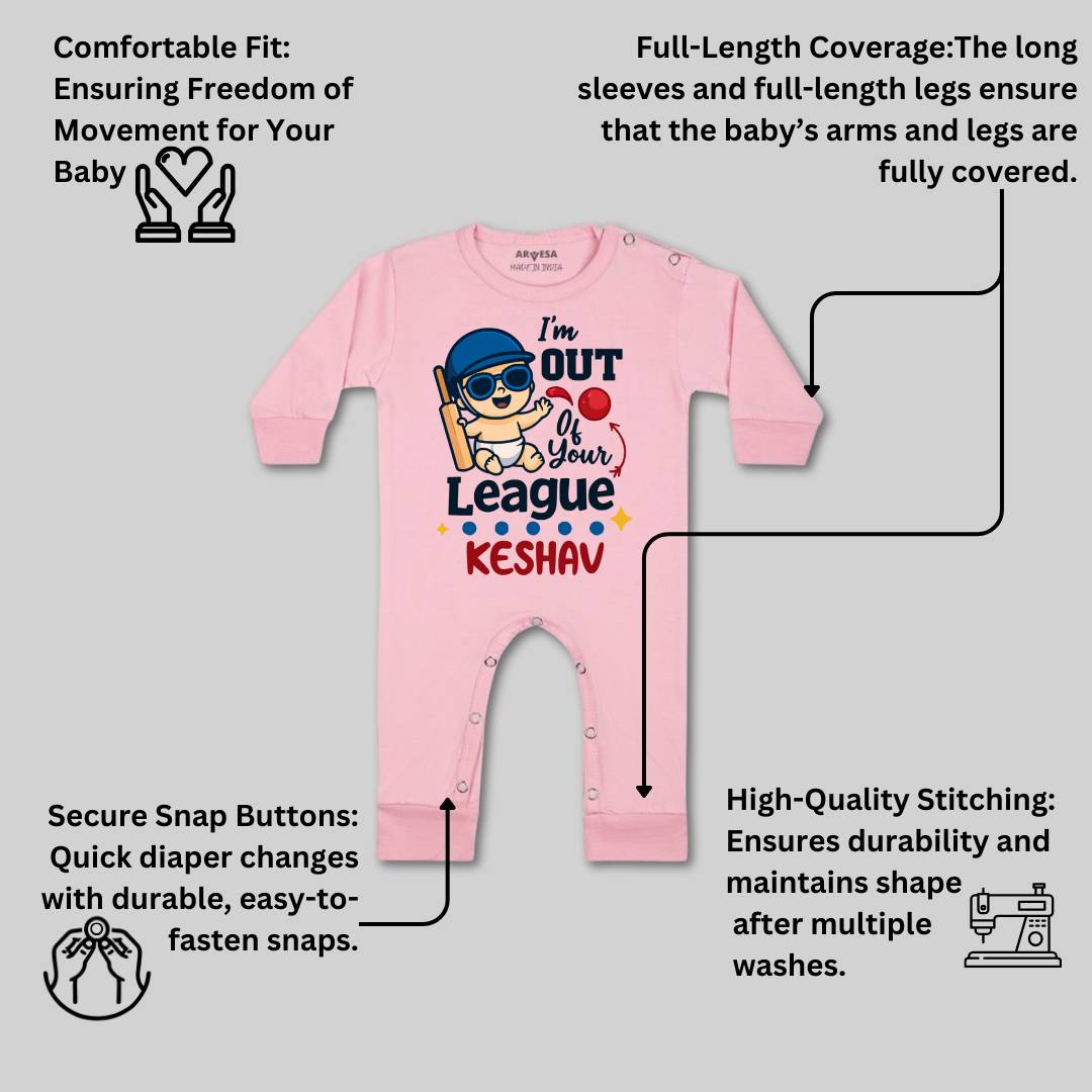 Arvesa I'm Out Of Your League Baby Boy & Girl Dress