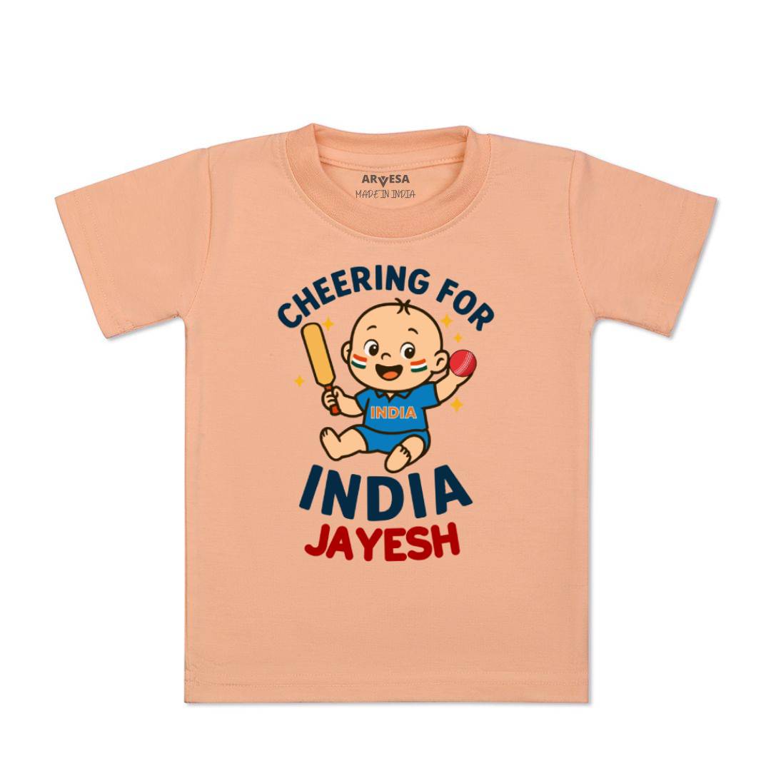 Arvesa Cheering For India Baby Boy & Girl Dress