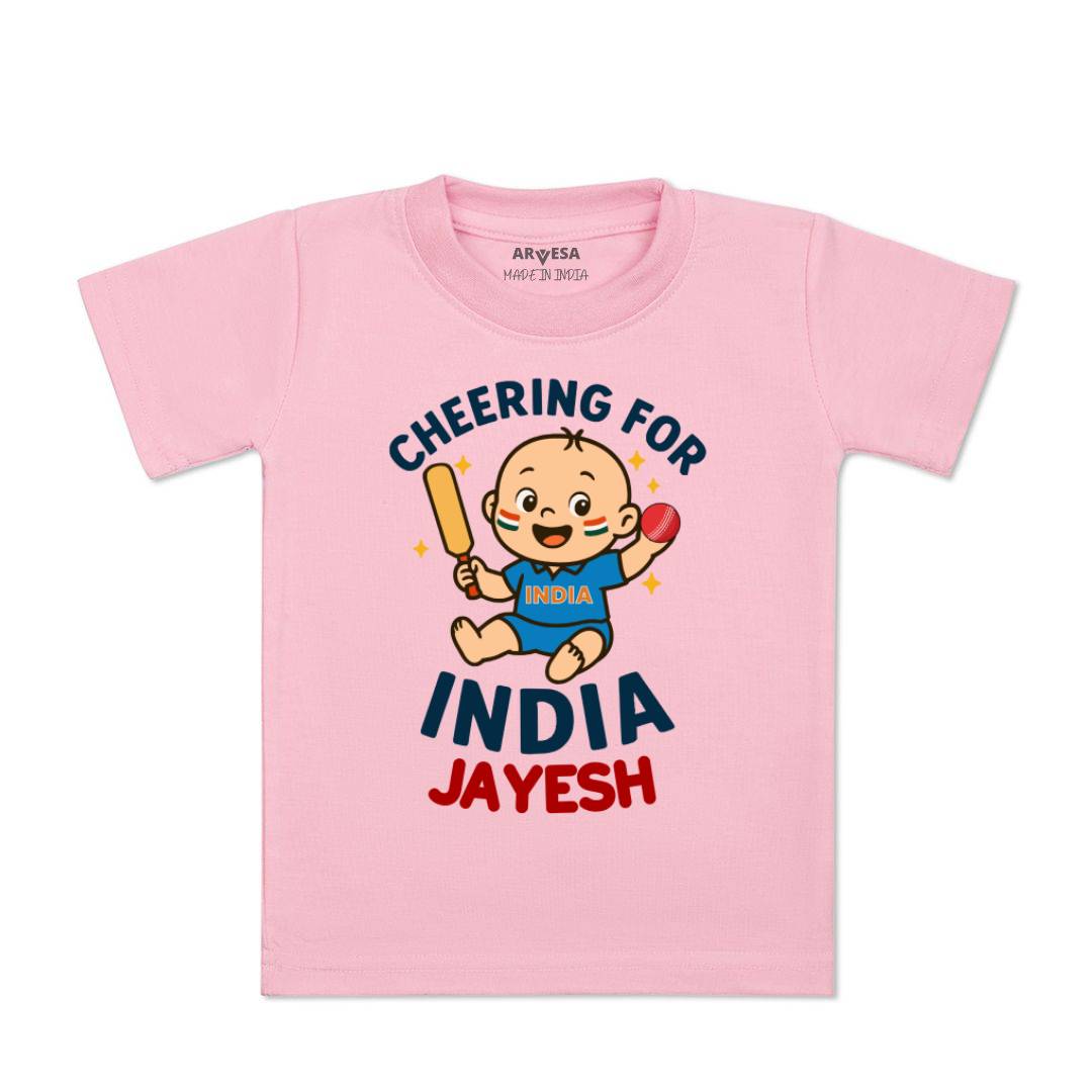 Arvesa Cheering For India Baby Boy & Girl Dress