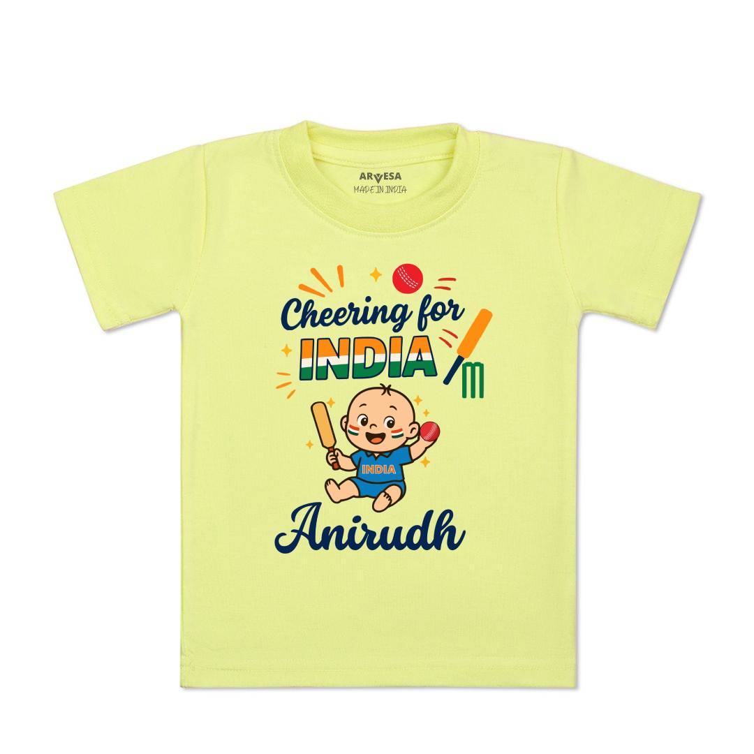 Arvesa Cheering For India Baby Boy & Girl Dress