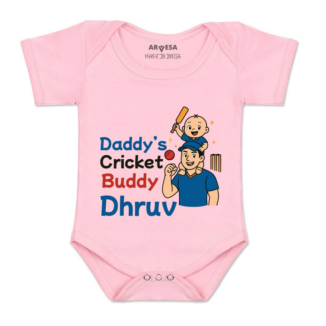 Arvesa Daddy Cricket Buddy Baby Boy & Girl Dress