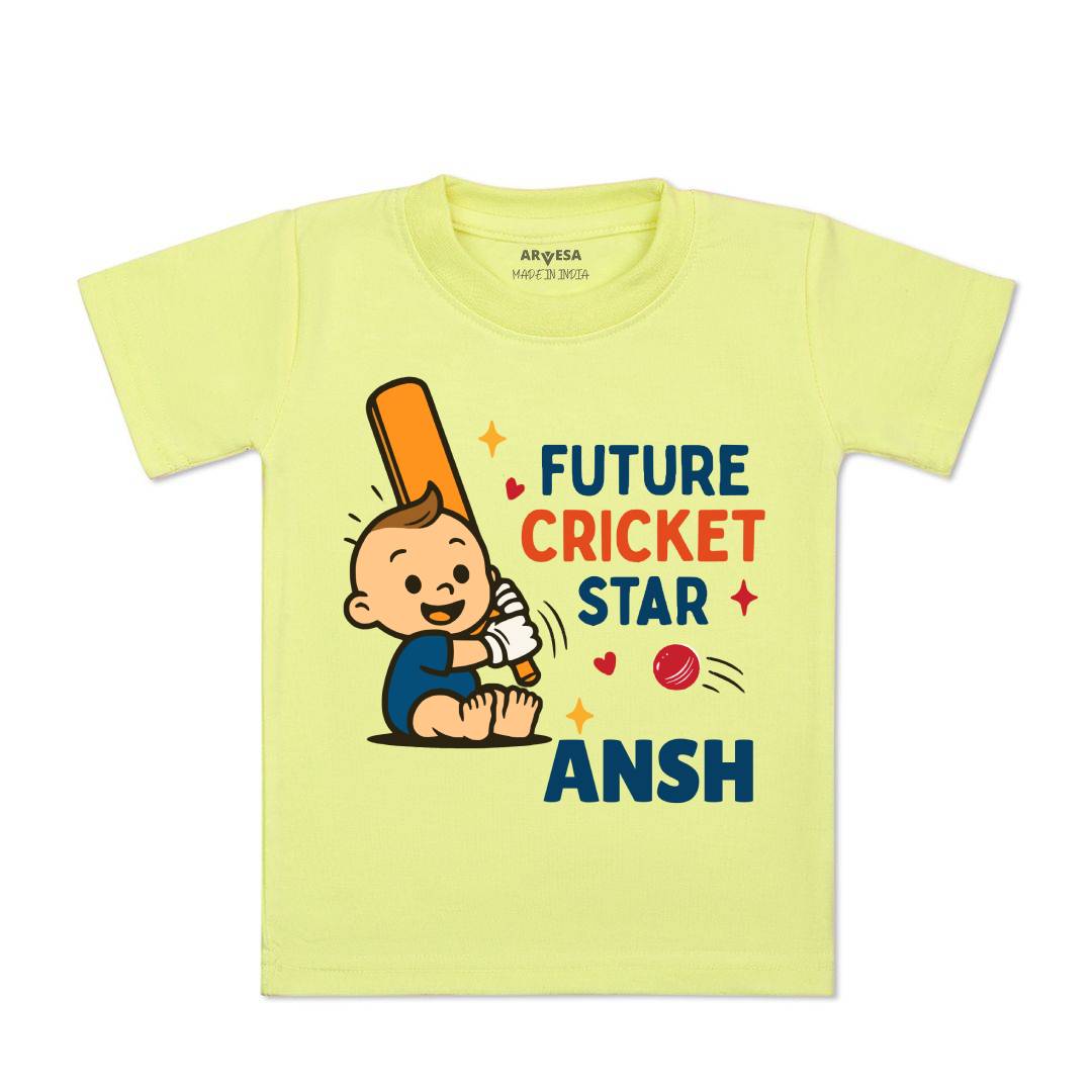 Arvesa Future Cricketer Star Baby Boy & Girl Dress
