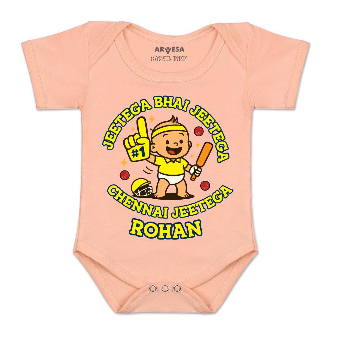 Arvesa Jeetega Bhai Jeetega Chennai Jeetega Baby Boy & Girl Dress