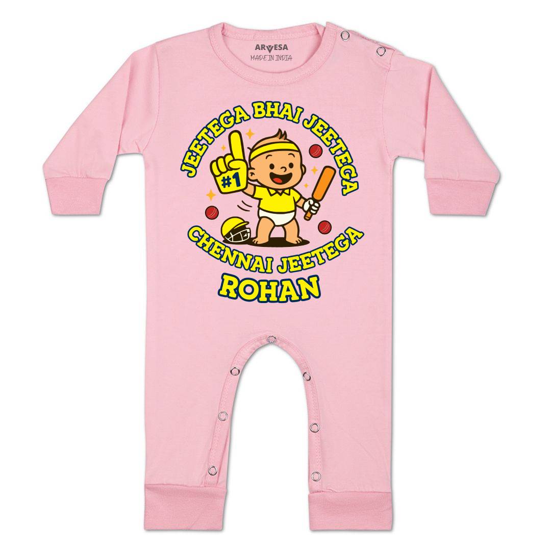 Arvesa Jeetega Bhai Jeetega Chennai Jeetega Baby Boy & Girl Dress