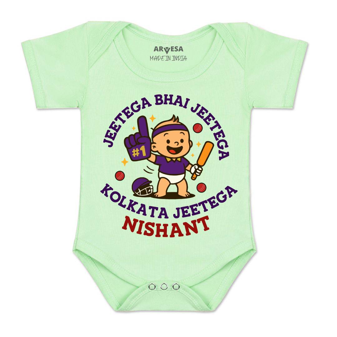Arvesa Jeetega Bhai Jeetega Kolkata Jeetega Baby Boy & Girl Dress