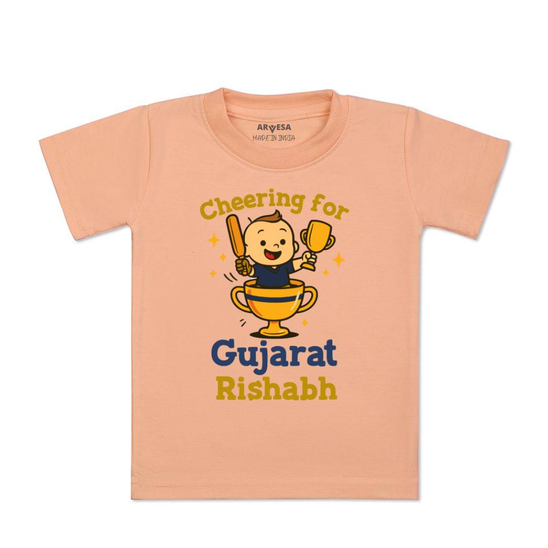 Arvesa Cheering For Gujarat Baby Boy & Girl Dress