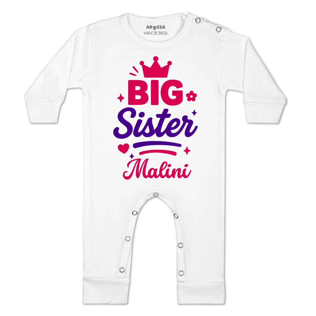 Arvesa Big Sister Baby Boy & Girl Dress