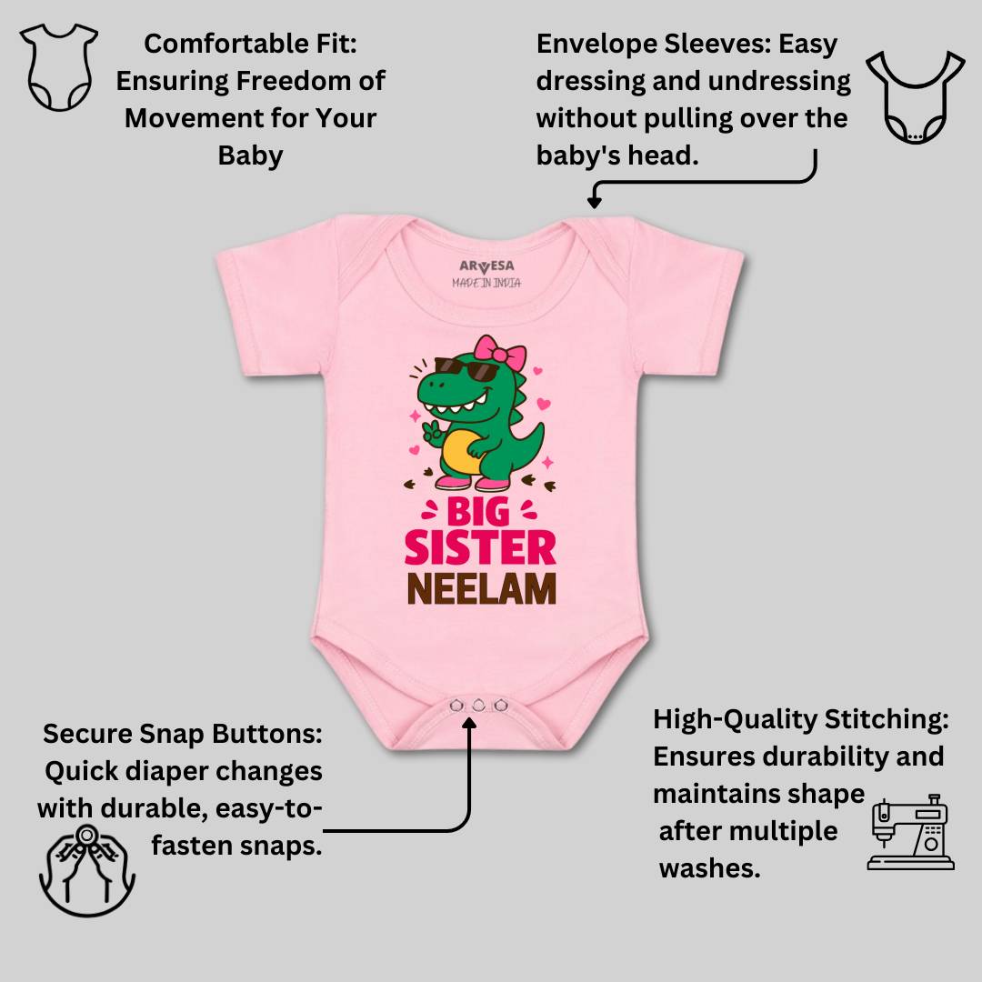 Arvesa Big Sister Baby Boy & Girl Dress