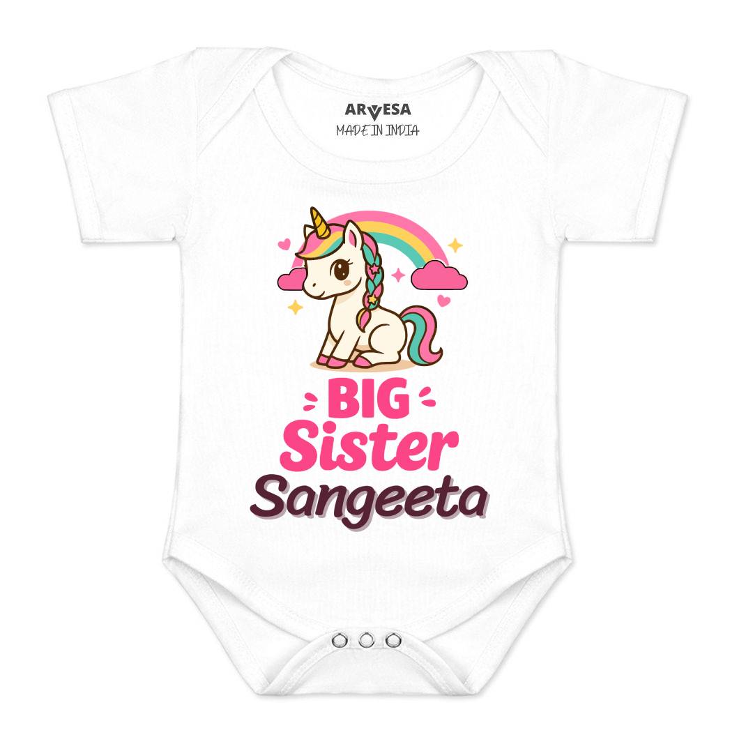 Arvesa Big Sister Baby Boy & Girl Dress