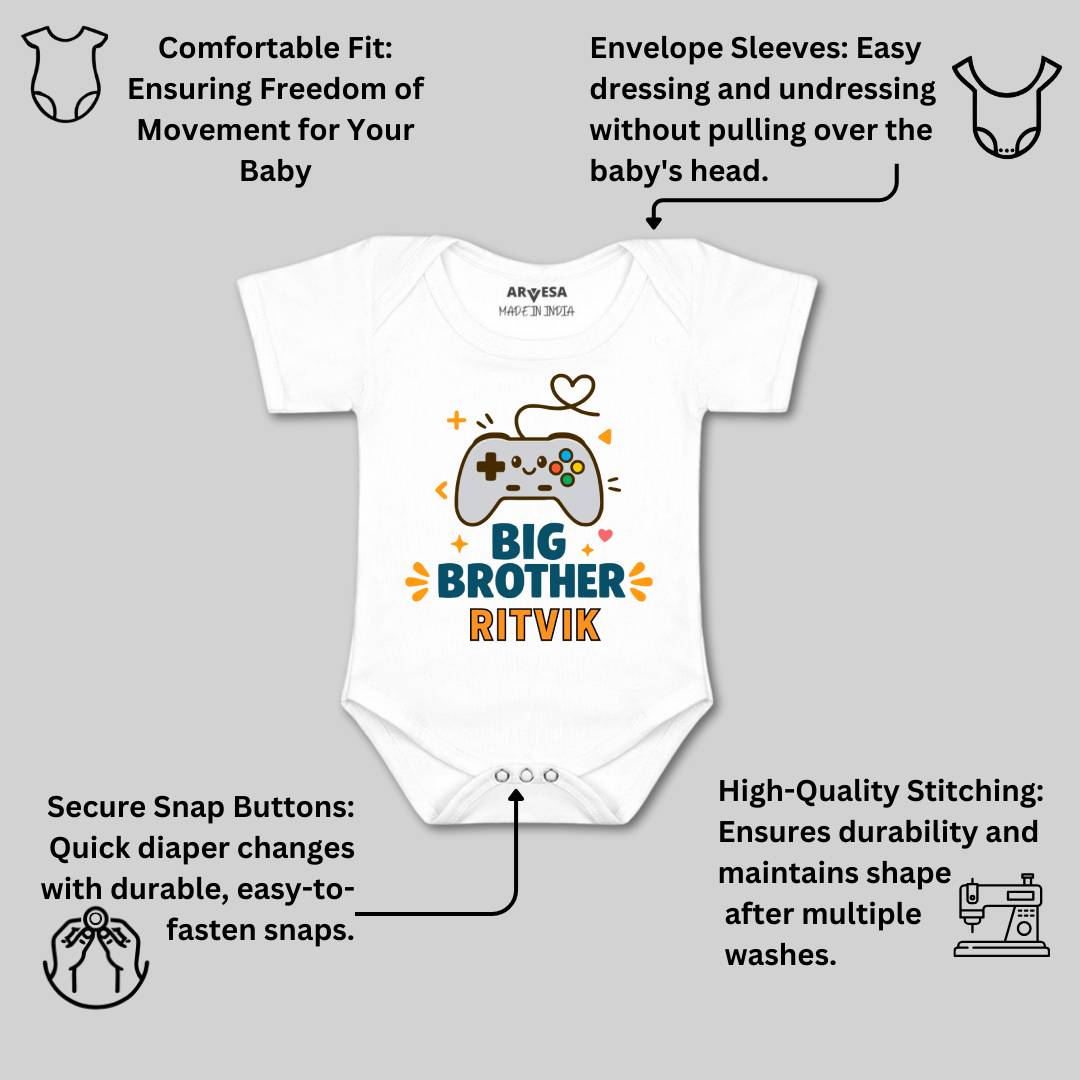 Arvesa Big Brother Baby Boy & Girl Dress