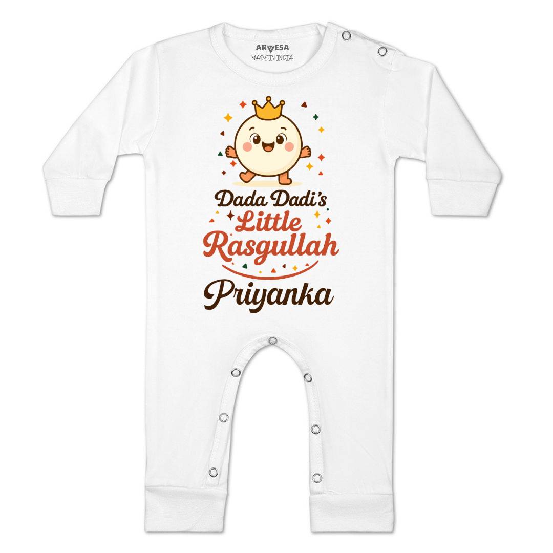 Arvesa Dada Dadi Little Rasgullah Baby Boy & Girl Dress