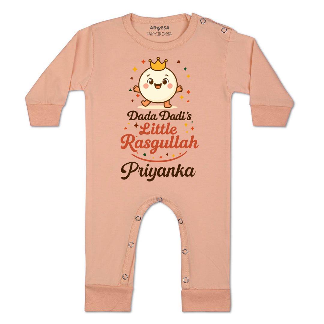 Arvesa Dada Dadi Little Rasgullah Baby Boy & Girl Dress