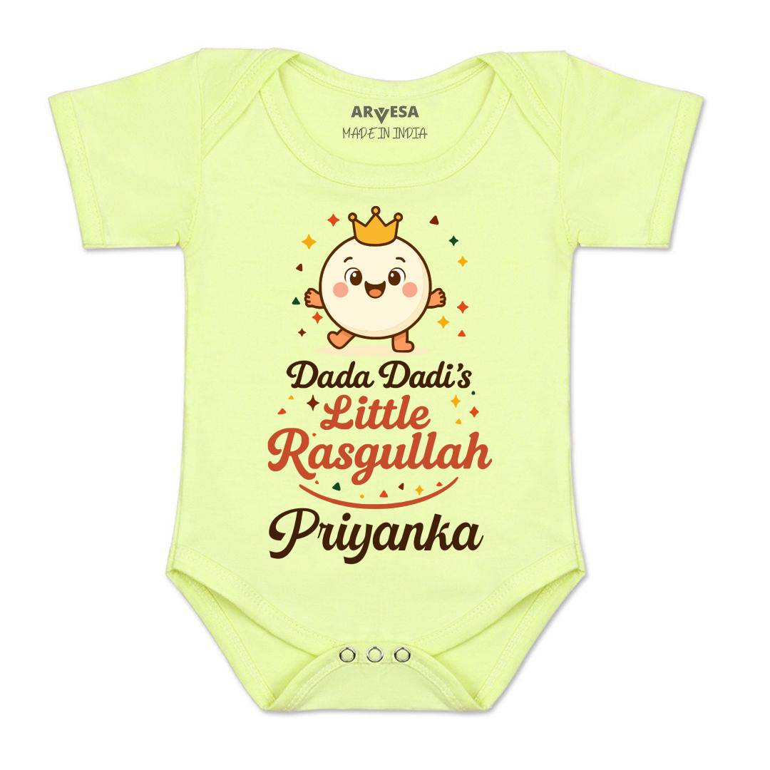 Arvesa Dada Dadi Little Rasgullah Baby Boy & Girl Dress