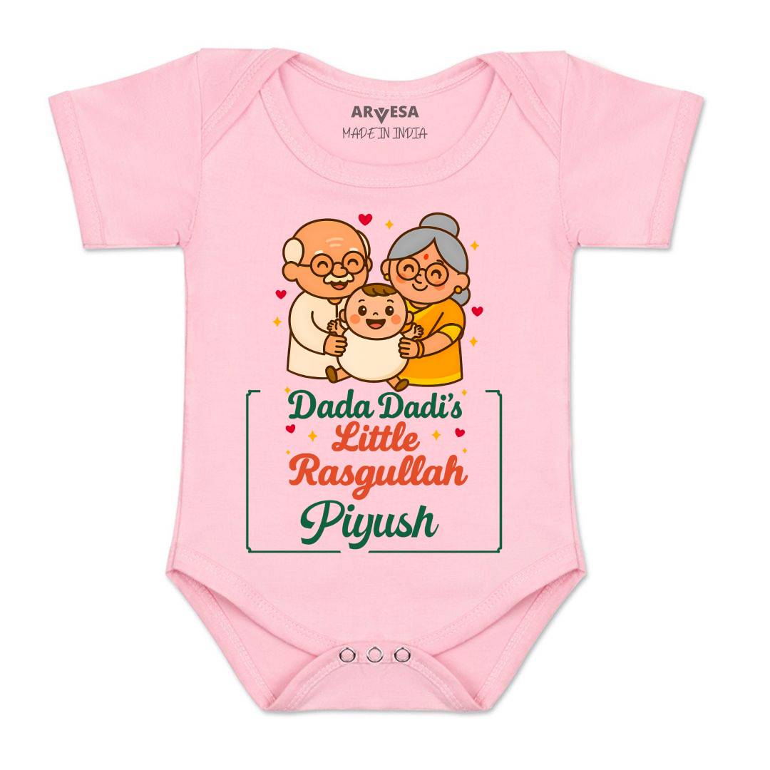 Arvesa Dada Dadi Little Rasgullah Baby Boy & Girl Dress