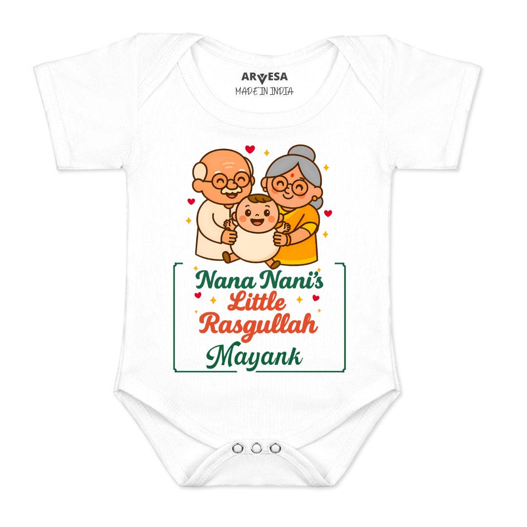 Arvesa Nana Nani Little Rasgullah Baby Boy & Girl Dress