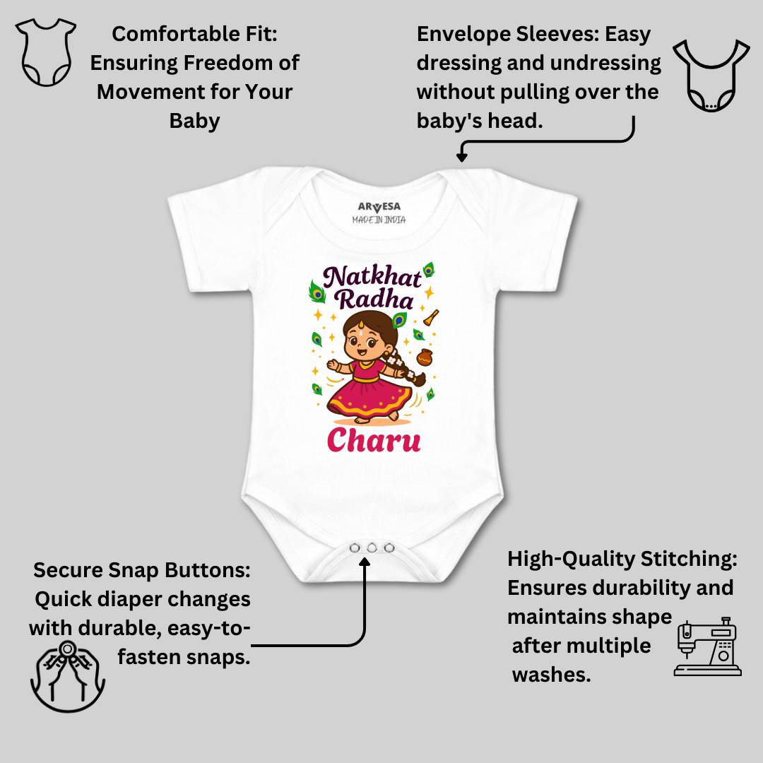 Arvesa My First Janmashtami Baby Boy & Girl Dress
