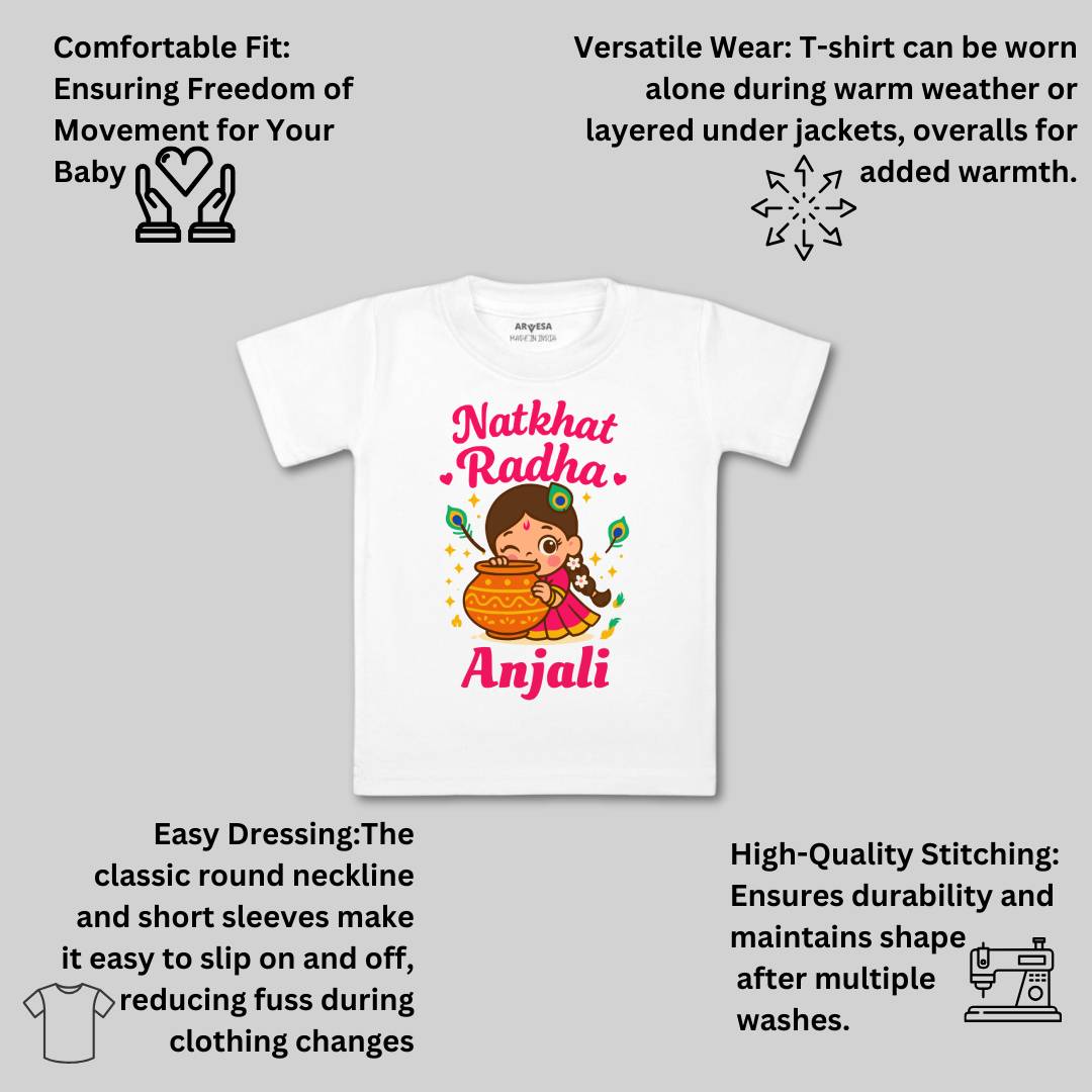 Arvesa My First Janmashtami Baby Boy & Girl Dress