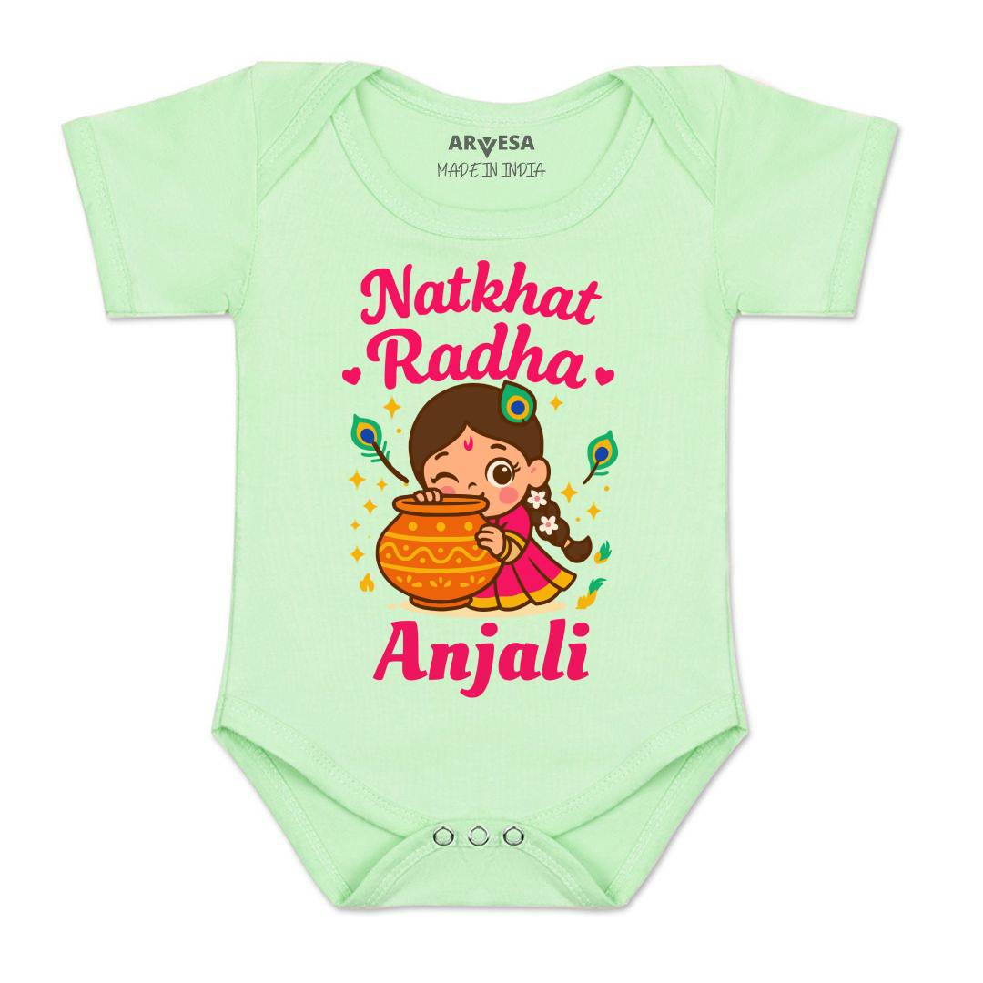 Arvesa My First Janmashtami Baby Boy & Girl Dress