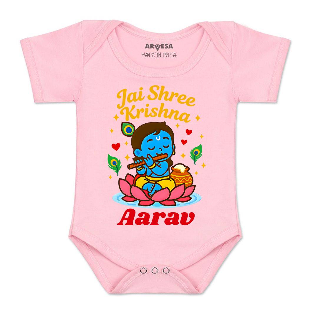 Arvesa My First Janmashtami Baby Boy & Girl Dress