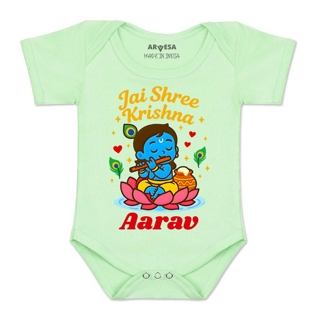Arvesa My First Janmashtami Baby Boy & Girl Dress