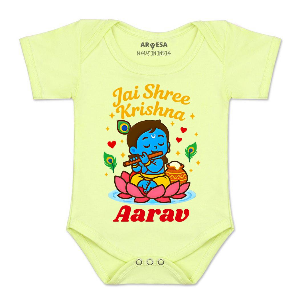 Arvesa My First Janmashtami Baby Boy & Girl Dress