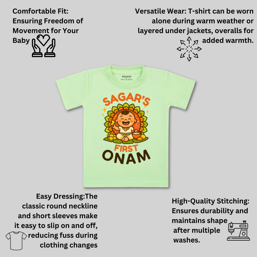 Arvesa My First Onam Baby Boy & Girl Dress