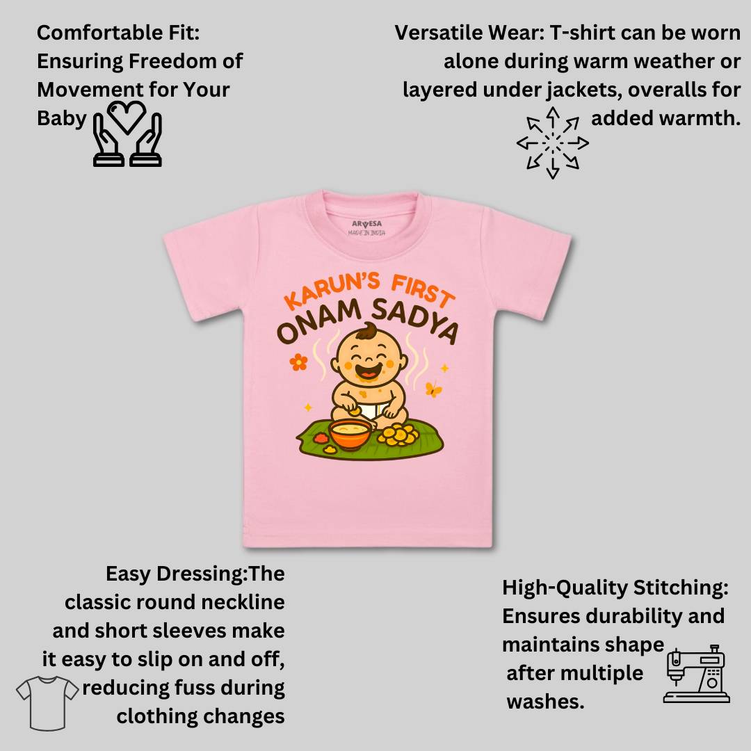 Arvesa My First Onam Baby Boy & Girl Dress