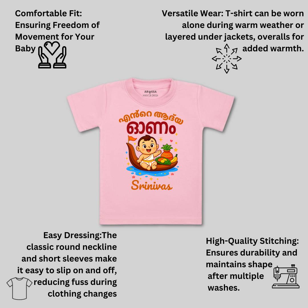 Arvesa My First Onam Baby Boy & Girl Dress