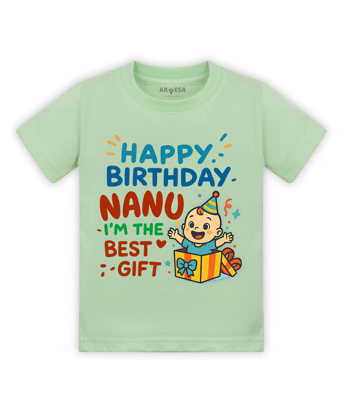 Happy Birthday Nanu Family Birthday - T-shirt