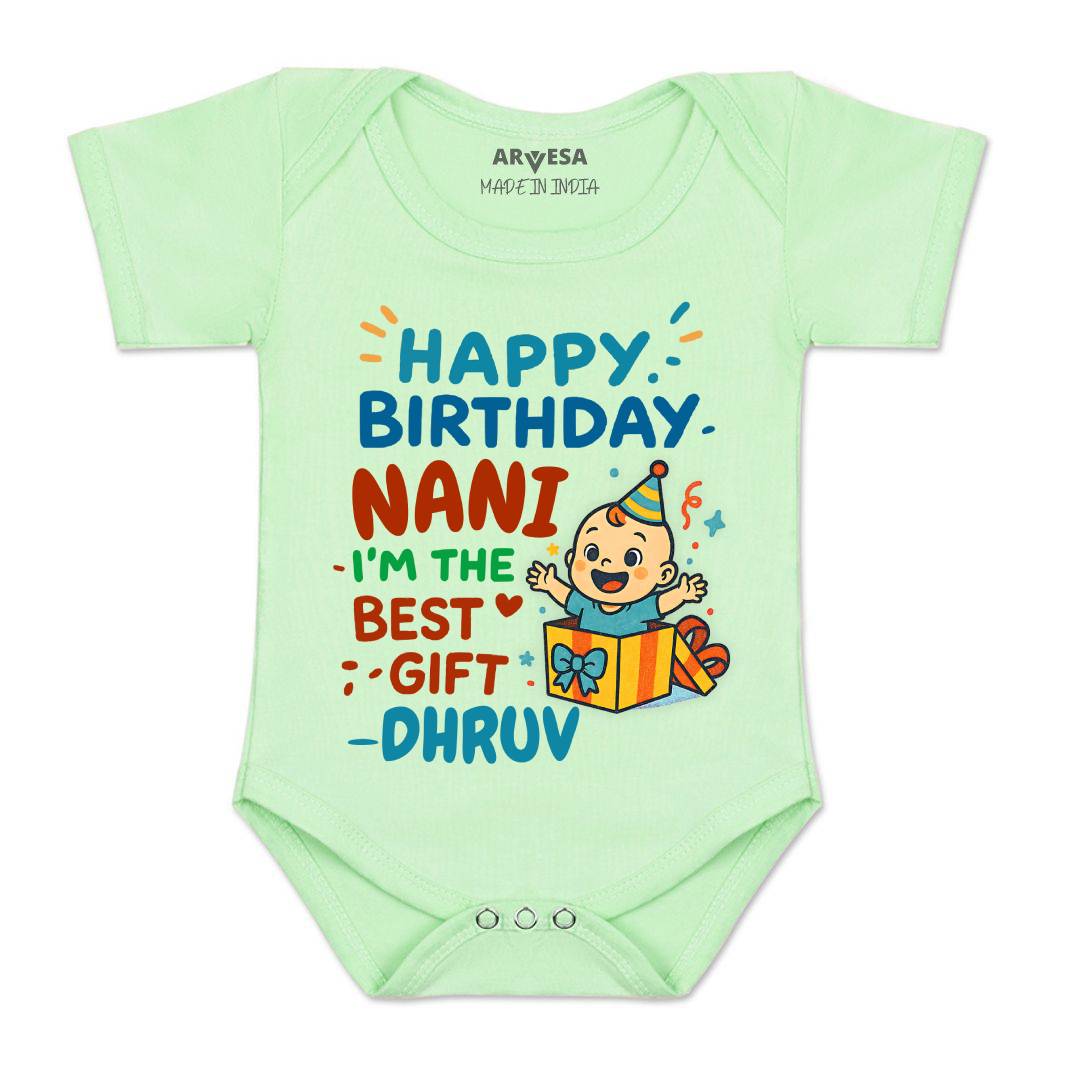 Arvesa Happy Birthday Nani Baby Boy & Girl Dress