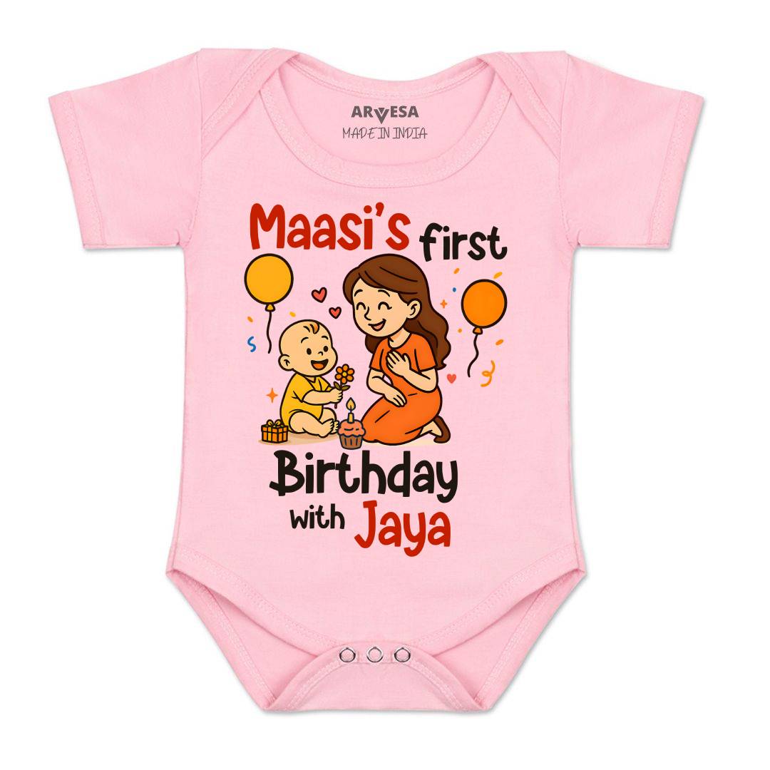 Arvesa Maasi First Birthday With Me Baby Boy & Girl Dress