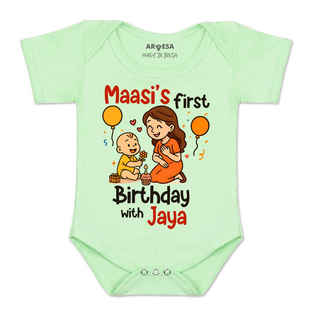 Arvesa Maasi First Birthday With Me Baby Boy & Girl Dress