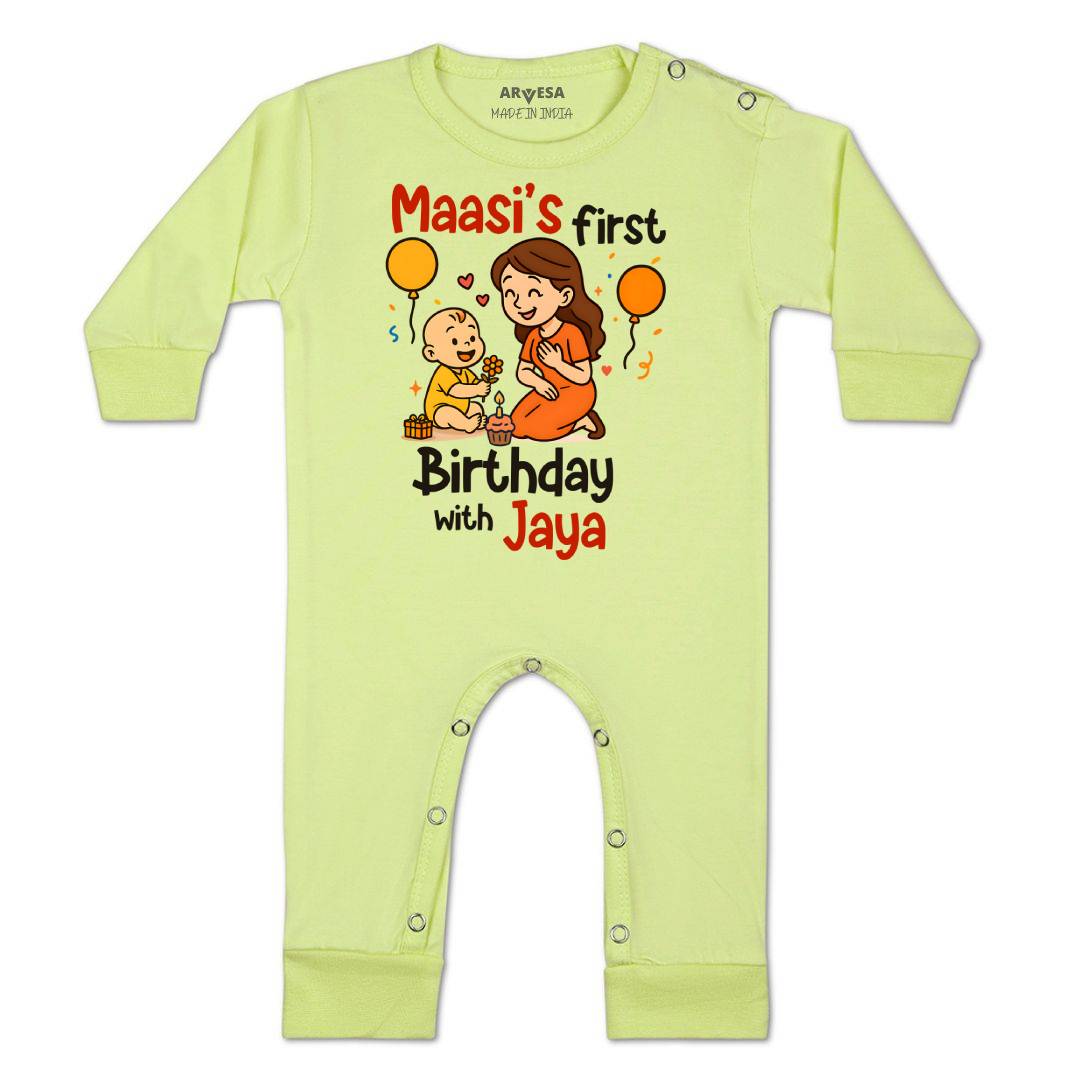 Arvesa Maasi First Birthday With Me Baby Boy & Girl Dress