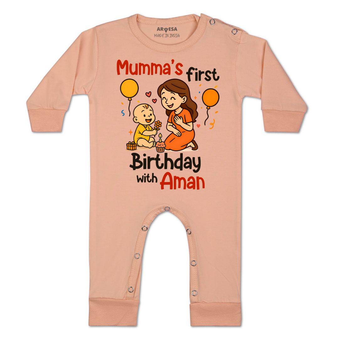 Arvesa Mumma First Birthday With Me Baby Boy & Girl Dress