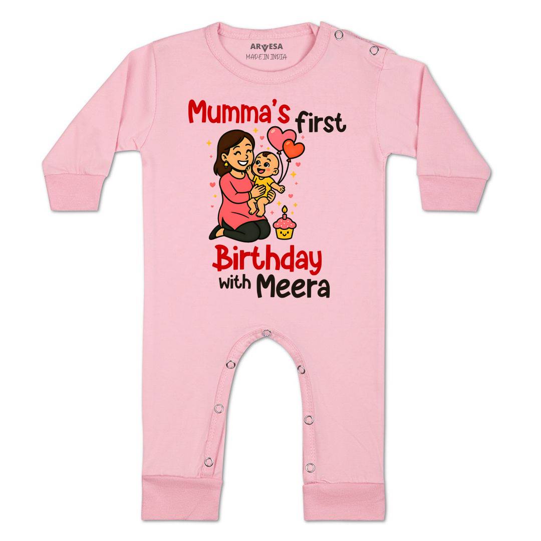 Arvesa Mumma First Birthday With Me Baby Boy & Girl Dress
