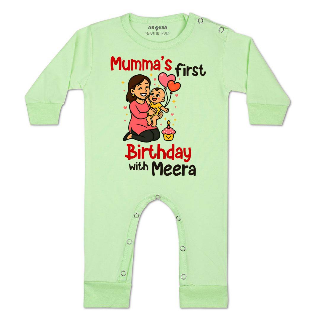 Arvesa Mumma First Birthday With Me Baby Boy & Girl Dress