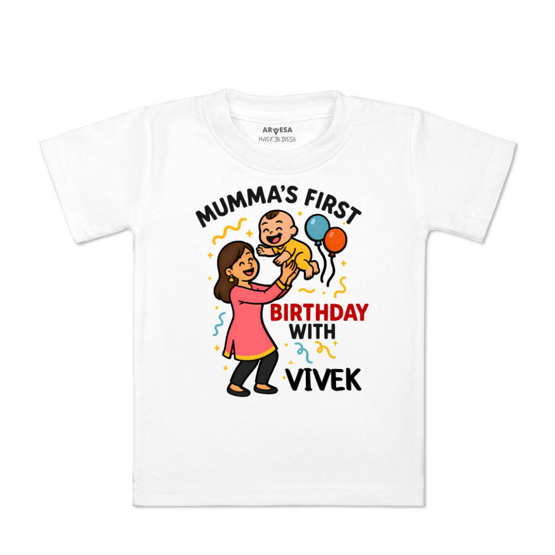 Arvesa Mumma First Birthday With Me Baby Boy & Girl Dress