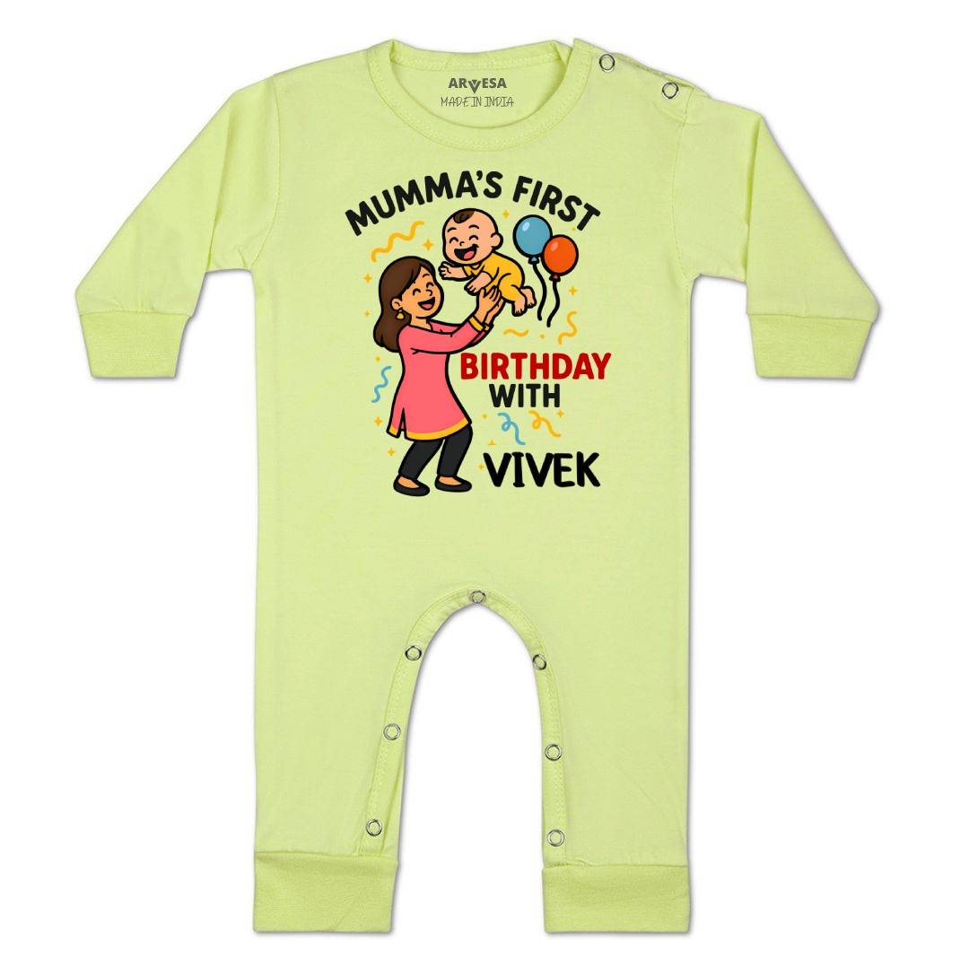 Arvesa Mumma First Birthday With Me Baby Boy & Girl Dress