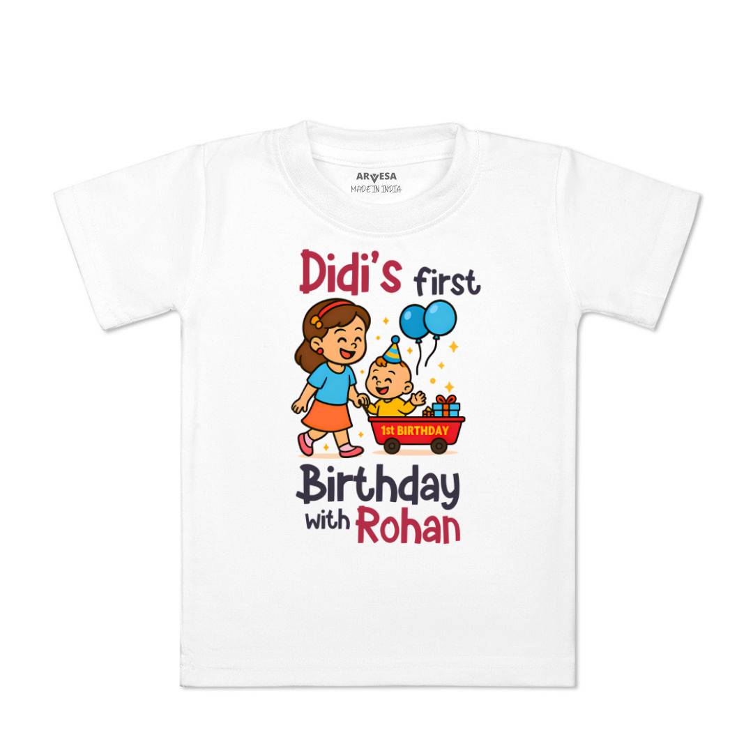 Arvesa Didi First Birthday With Me Baby Boy & Girl Dress