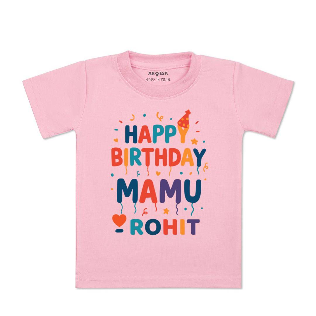 Arvesa Happy Birthday Mamu Baby Boy & Girl Dress