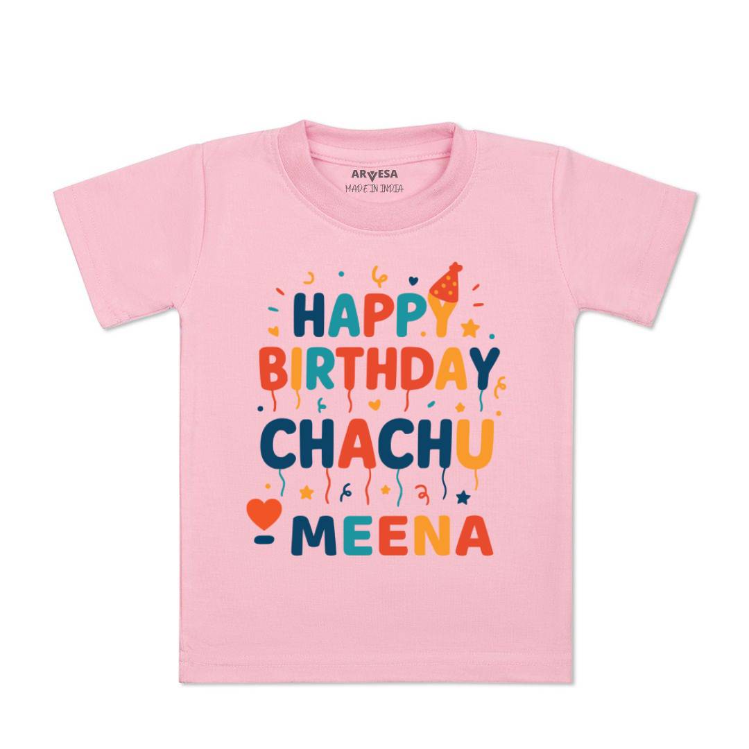 Arvesa Happy Birthday Chachu Baby Boy & Girl Dress