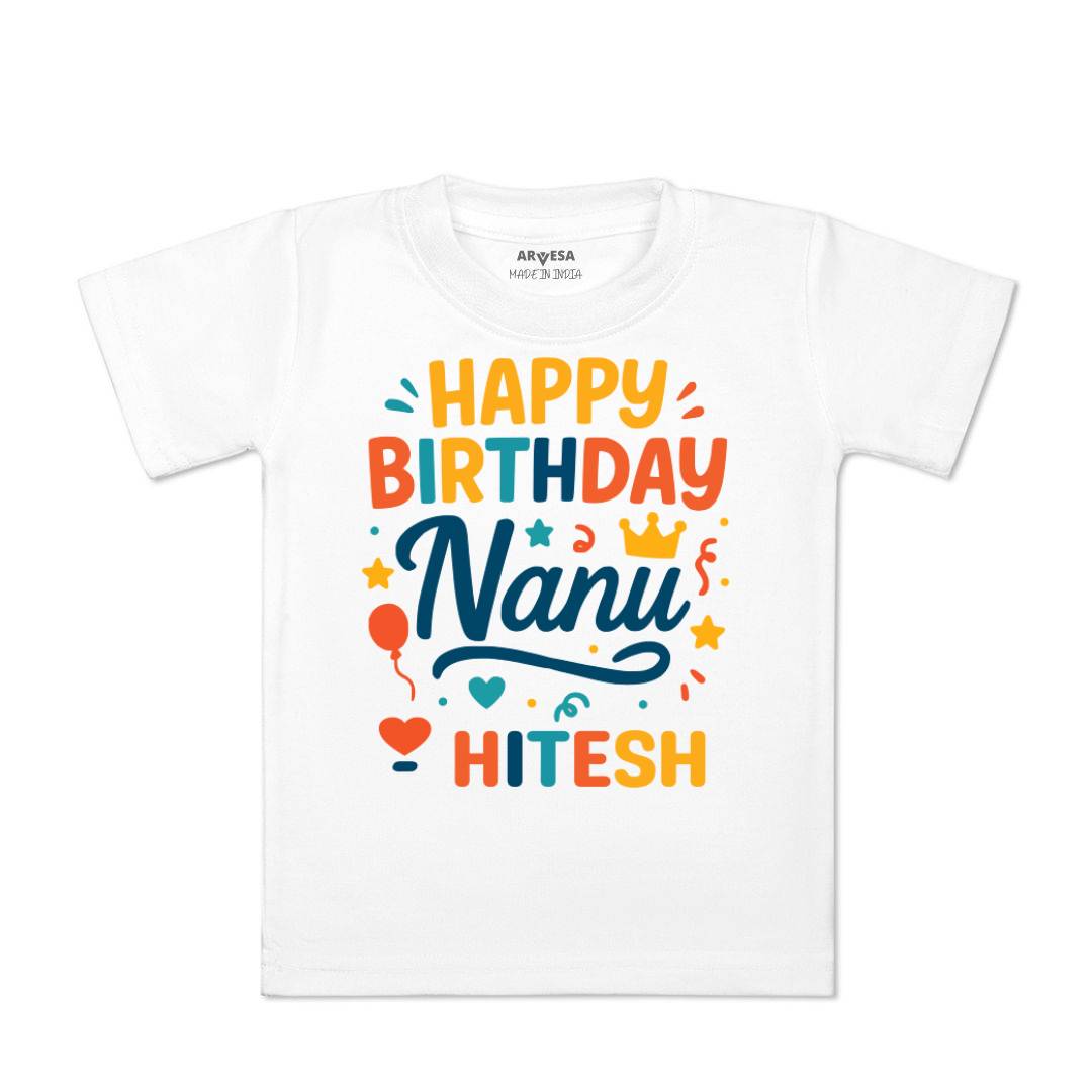 Arvesa Happy Birthday Nanu Baby Boy & Girl Dress