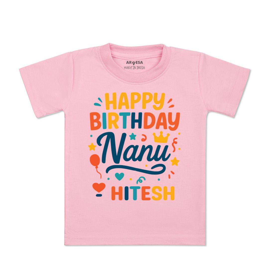 Arvesa Happy Birthday Nanu Baby Boy & Girl Dress