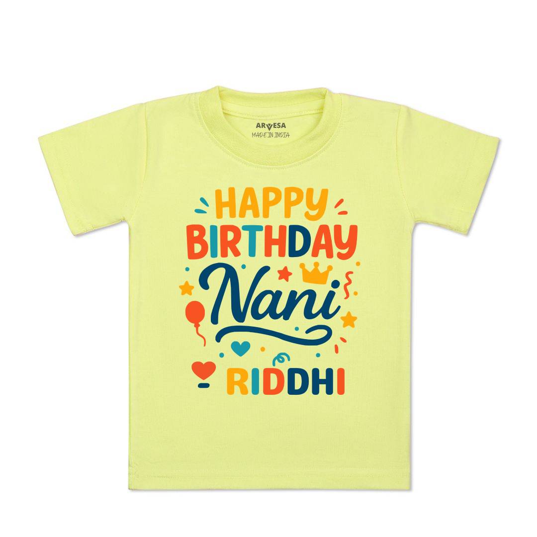 Arvesa Happy Birthday Nani Baby Boy & Girl Dress