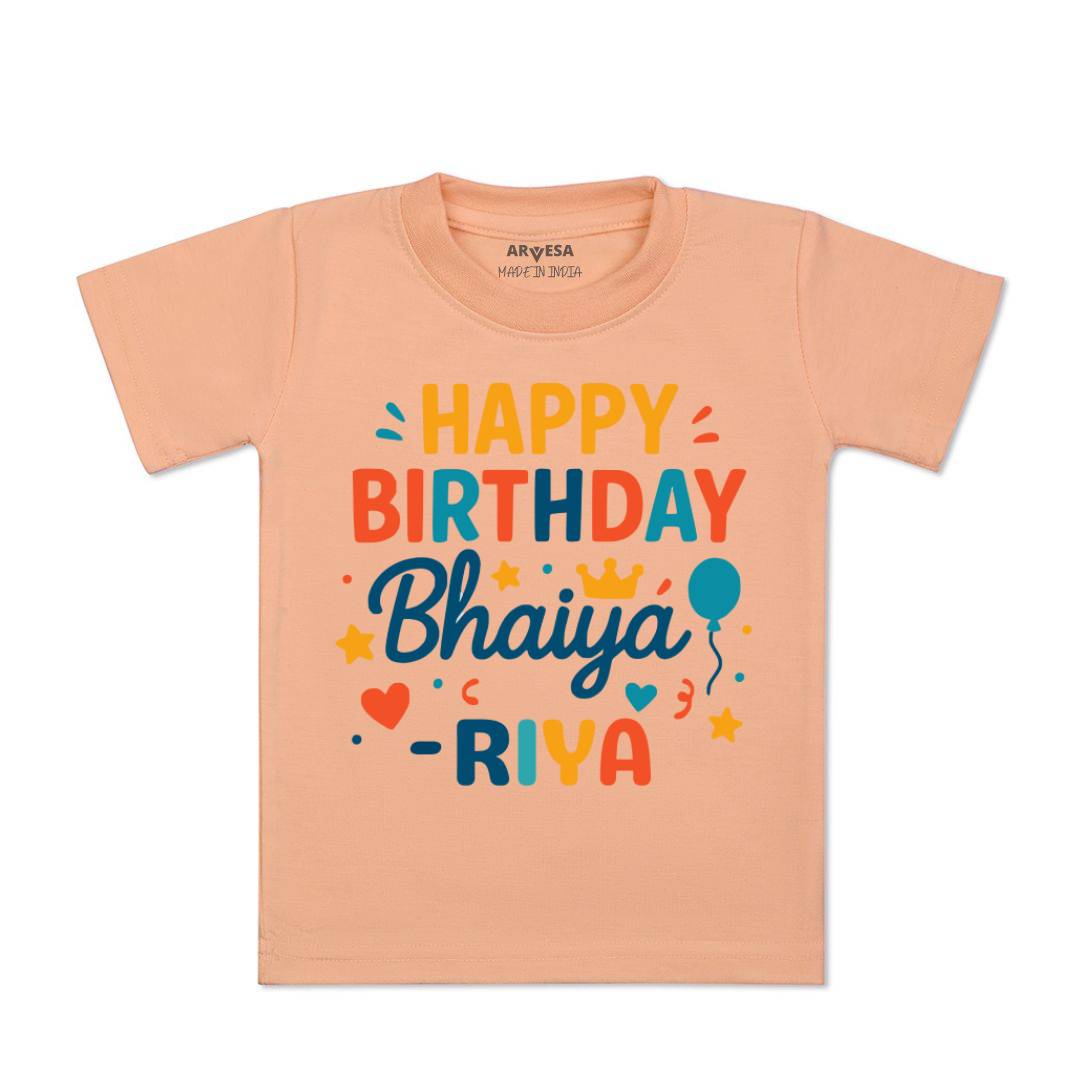 Arvesa Happy Birthday Bhaiya Baby Boy & Girl Dress