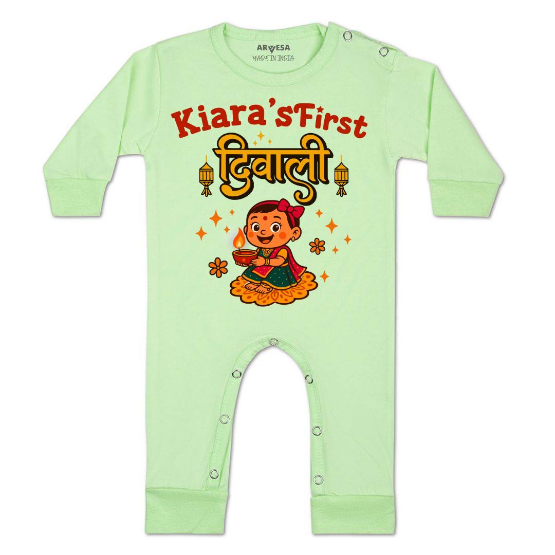 Arvesa My First Diwali Baby Boy & Girl Dress
