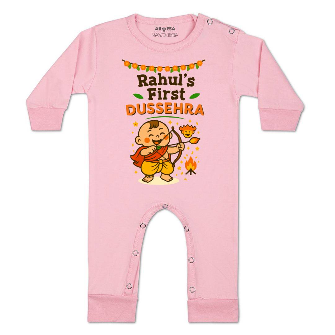 Arvesa My First Dussehra Baby Boy & Girl Dress