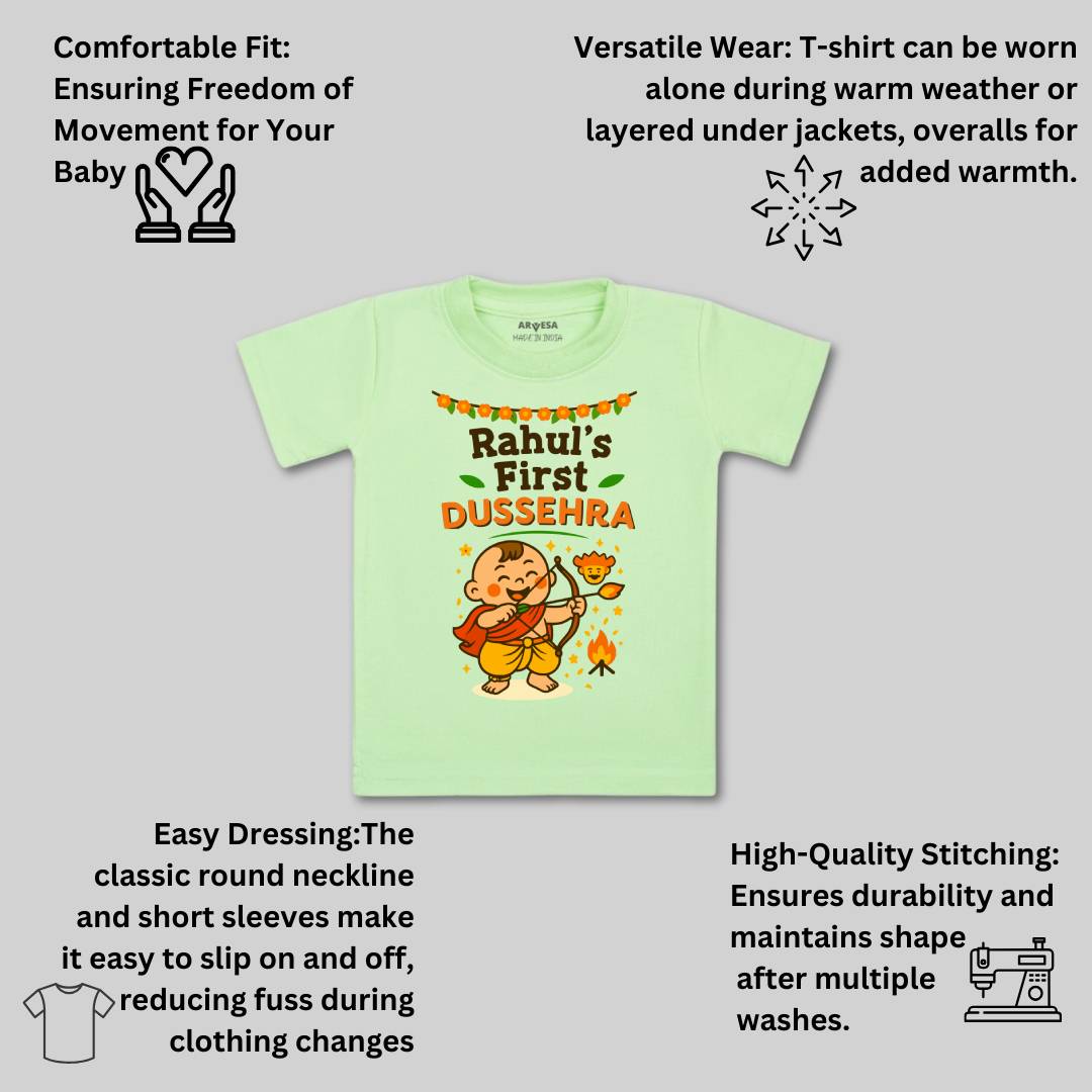 Arvesa My First Dussehra Baby Boy & Girl Dress