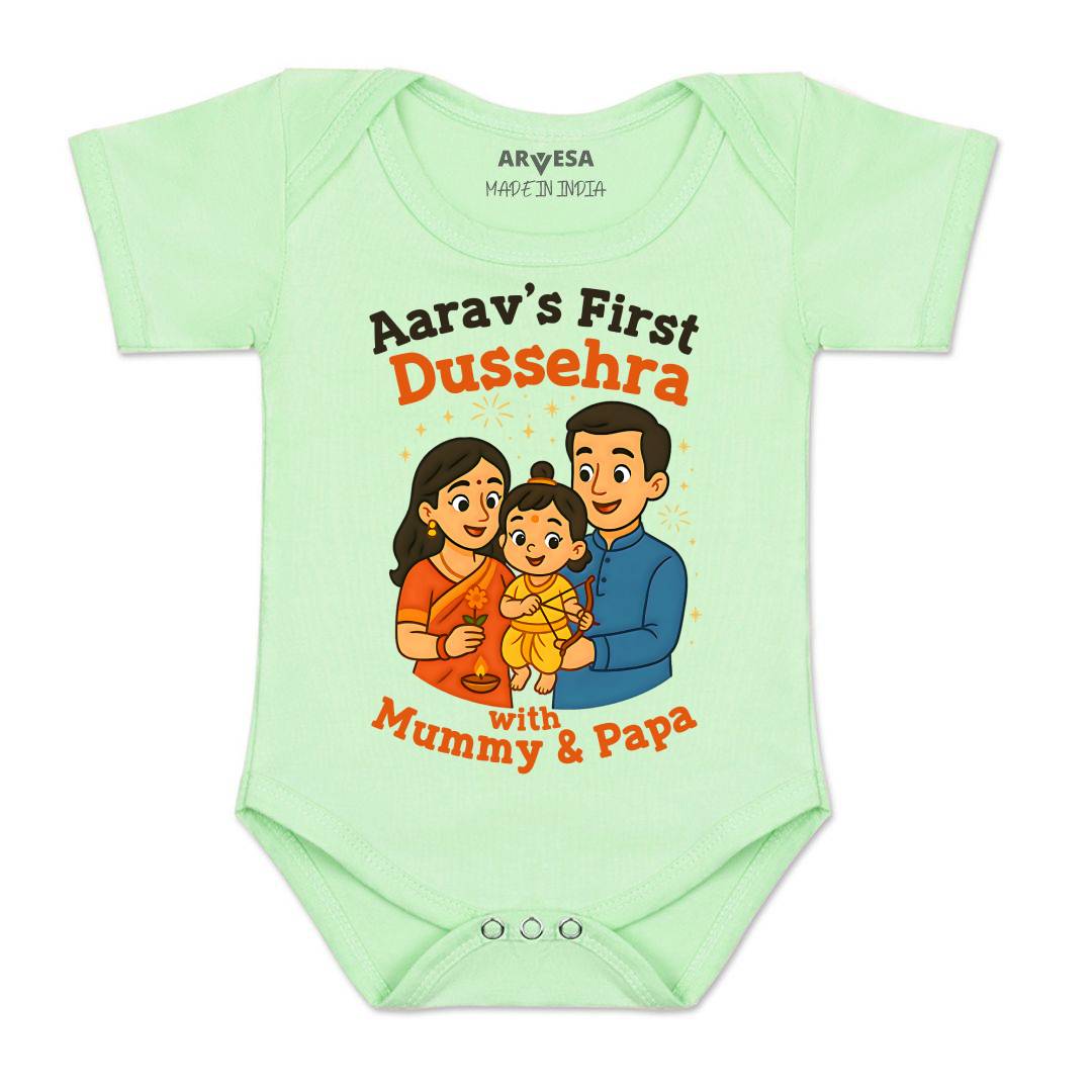 Arvesa My First Dussehra Baby Boy & Girl Dress